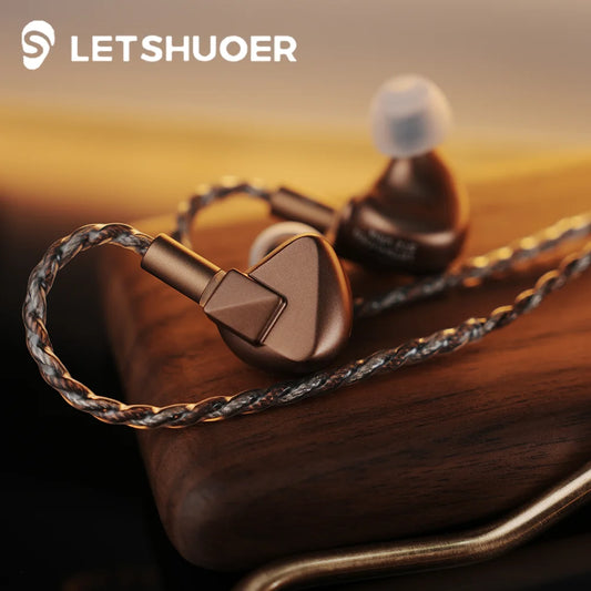 Le plus récent Letshuoer S12 Ultra dans l'oreille écouteur 14.8mm grand pilote magnétique planaire Hi-Fi moniteur écouteurs casque de jeu