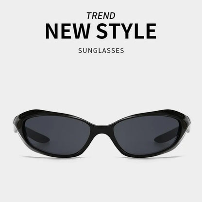 KLASSNUM Y2K Punk Sports Sunglasses For Men Women Future Sense Sun Glasses Brand Designer Party Anti UV400 Fashion Goggle New