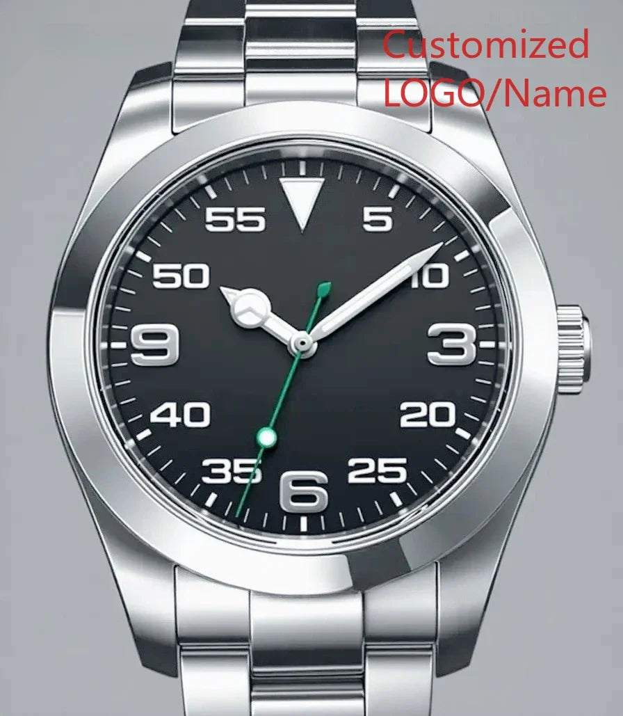 A989 Store Customized Watch Men's Women Automatic Mechanical Watch 36mm 40mm 904L Stainless Steel Black Blue