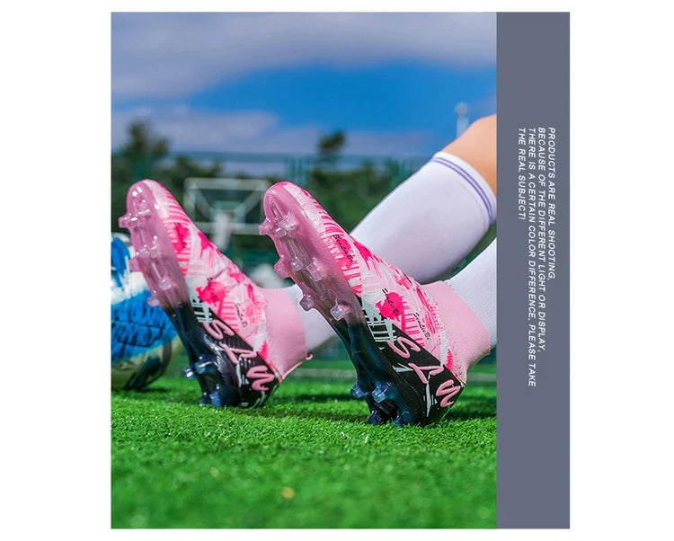 Professional Football Boots Men Soccer Shoes Society Football Cleats FG Ultralight Training Soccer Sneakers Outdoor Sports Shoe