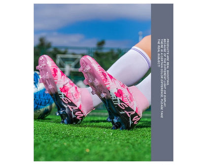 Professional Football Boots Men Soccer Shoes Society Football Cleats FG Ultralight Training Soccer Sneakers Outdoor Sports Shoe