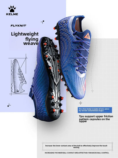 Kelme Adult Professional Soccer Shoes Tf Nail Breaking Youth Training Football Boots Mg Anti Slip Match Football Shoes