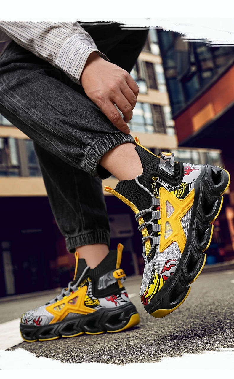 Men's Sneakers Male Casual Men's Shoes Tennis Luxury Shoes Trainer Race Breathable Shoes Fashion Running Shoes for Women
