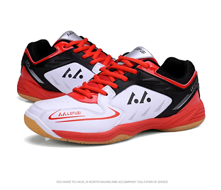 Sapatos de badminton para competição profissional, para homem e mulher, sapatos desportivos unissexo, sapatos de ténis, leves, ténis de mesa