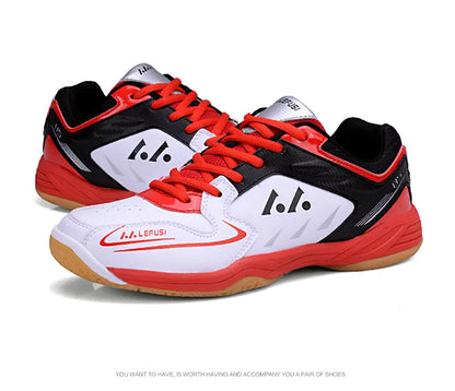 Sapatos de badminton para competição profissional, para homem e mulher, sapatos desportivos unissexo, sapatos de ténis, leves, ténis de mesa