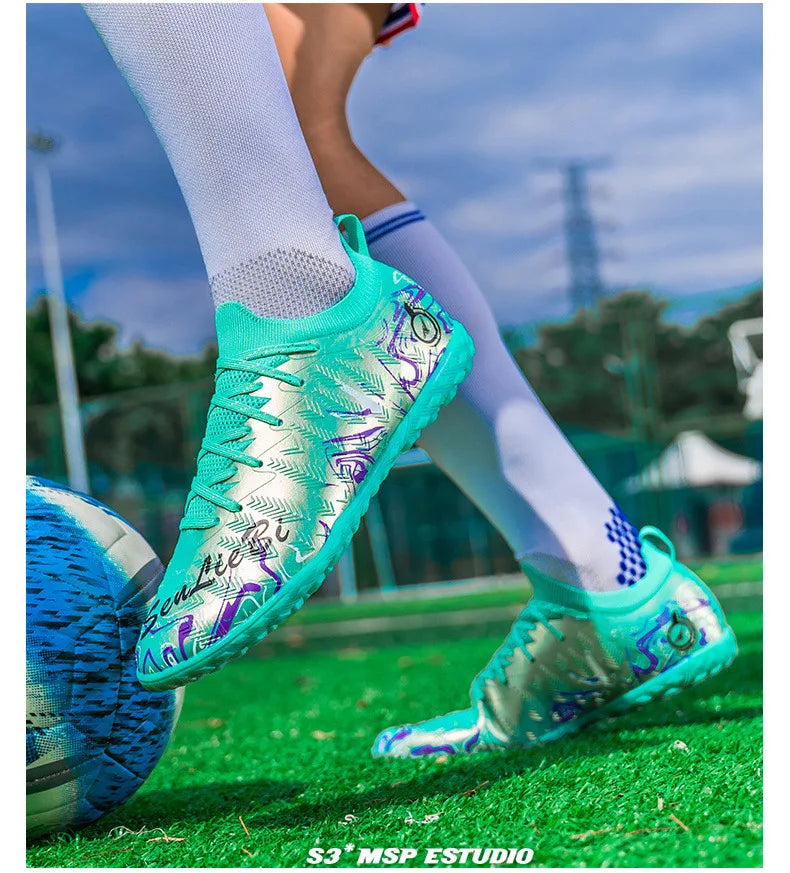 Professional Soccer Sneakers for Men Women High Quality Fashion Men's Football Cleats Large Size 46 Futsal Shoes Man Trainers