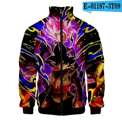 Dragon Ball Goku Hoodies Kids Boys Sweatshirts Anime Clothes Costume Hoody Gohan Beerus Pullovers Men Women Tracksuits Tops