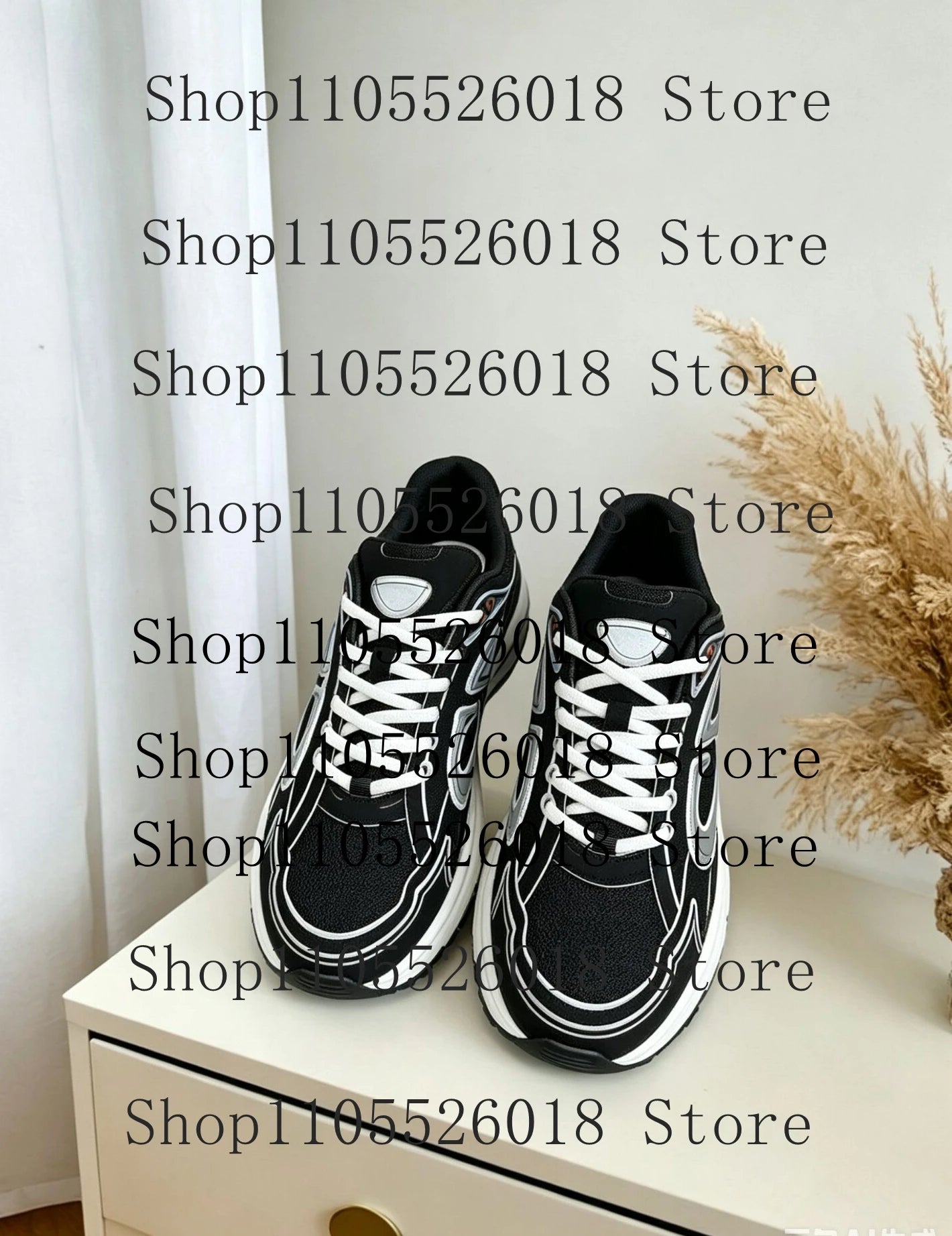 Men's Pure Original B30-8 Sports Shoes Fashionable Casual All-Match Running Shoes Laced Breathable Anti-Slip Sports Leisure Runn