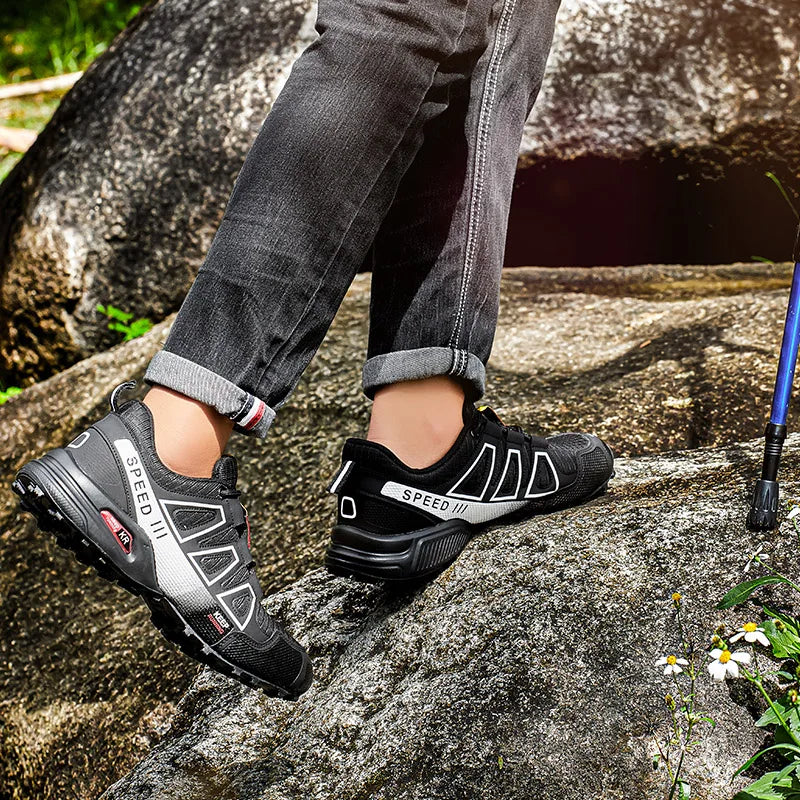 Wasserdichte Herren-Wanderschuhe, Outdoor-Schnürschuhe, Damenschuhe für den Fahrrad- und Freizeitbereich, rutschfeste Feld- und Taktik-Trainingsschuhe