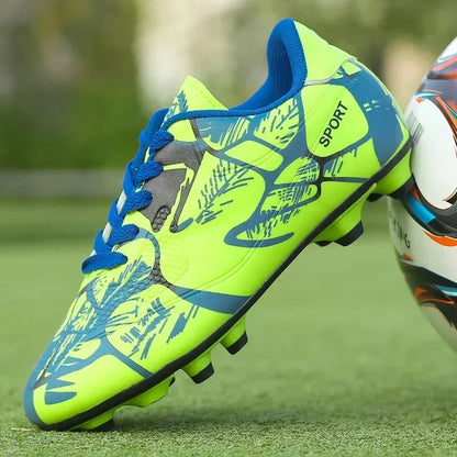 Nouveaux hommes enfants chaussures de Football professionnel garçons crampons antidérapant gazon bottes de Football adulte ultraléger chaussures d'entraînement livraison directe