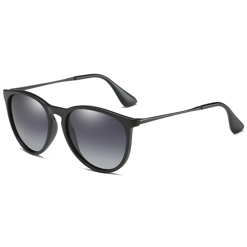 Classic Round Polarized Sunglasses Men Women Fashion Driving Sun Glasses Male Vintage Black Pink Shades Travelling Eyewear UV400