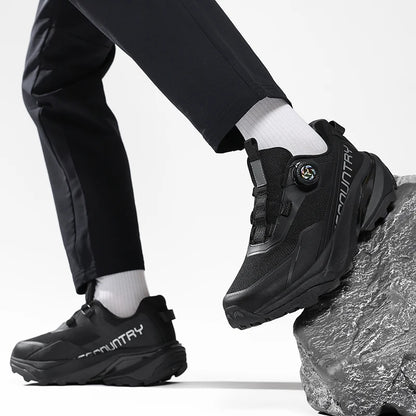 Mens Running Shoes Outdoor Mesh Breathe Mountain Off Road Climbing Shoes Wear Resistant Cosy Fashion Sneakers for Men