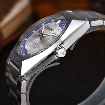 2026 New Seiko Automatic Mechanical Watch for Men and Women Business Leisure Calendar Night Light Waterproof Couple Watch