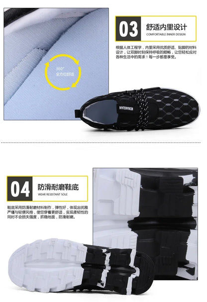 Men's Sports Shoes Breathable Casual Walking Shoes Men's Fashion Clothing Tennis Sports Shoes