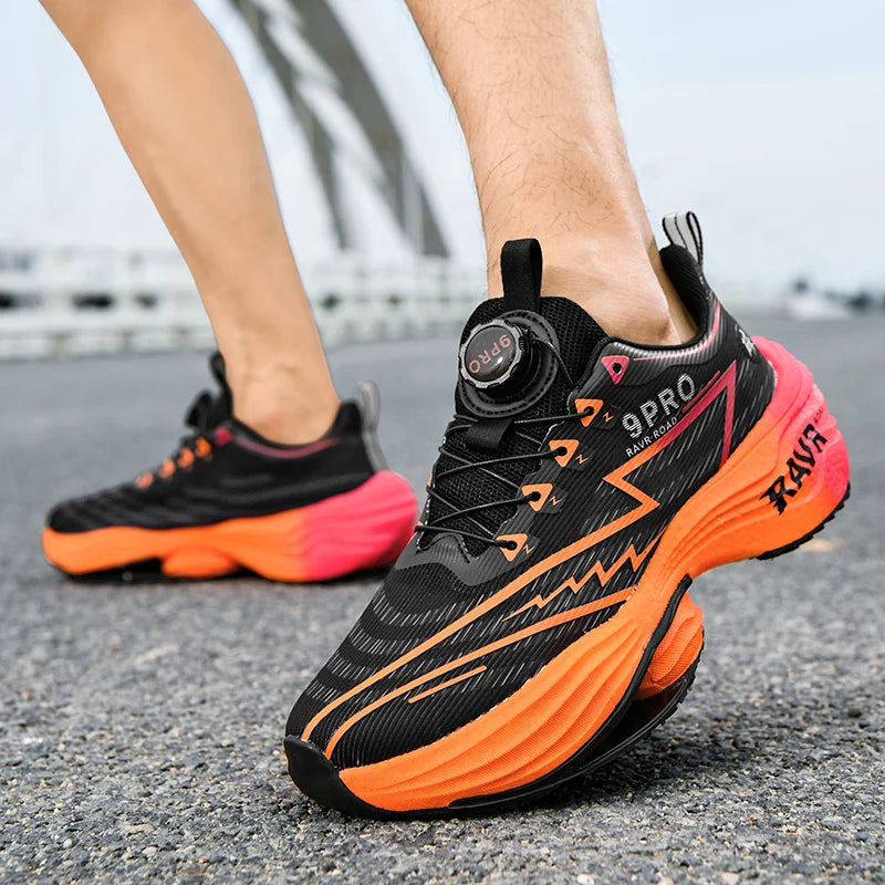Baskets décontractées respirantes pour hommes, chaussures de course de luxe, mocassins à la mode, chaussures de course pour hommes