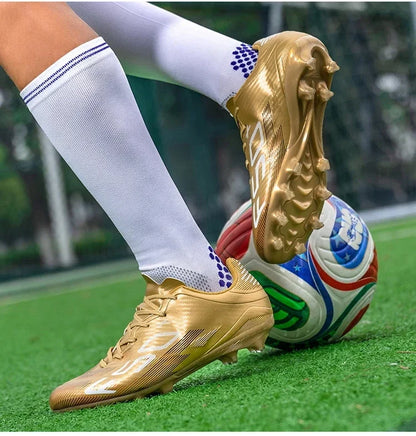 Nouvelles chaussures de football pour hommes, chaussures de football professionnelles, chaussures d'entraînement, chaussures de match, baskets antidérapantes, chaussures de sport pour terrain gazonné, chaussures d'extérie