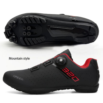 Men Cycling Shoes Road Cycling Sports Shoes Women MTB Racing Competition Self-Locking Cycling Shoes Spd Cleats Cycling Shoes