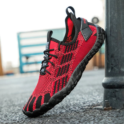 Water Shoes for Men Barefoot Beach Shoes Breathable Sport Shoes Quick Dry River Whtie Sea Aqua Sneakers Soft Beach Sneakers