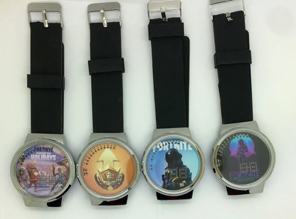Orologio Fortnite Cute Fashion Cartoon personalizzato Kawaii Touch con luce notturna LED, orologio elettronico per studenti, regalo per amici