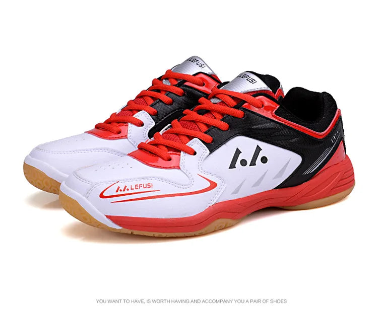 Sapatos de badminton para competição profissional, para homem e mulher, sapatos desportivos unissexo, sapatos de ténis, leves, ténis de mesa