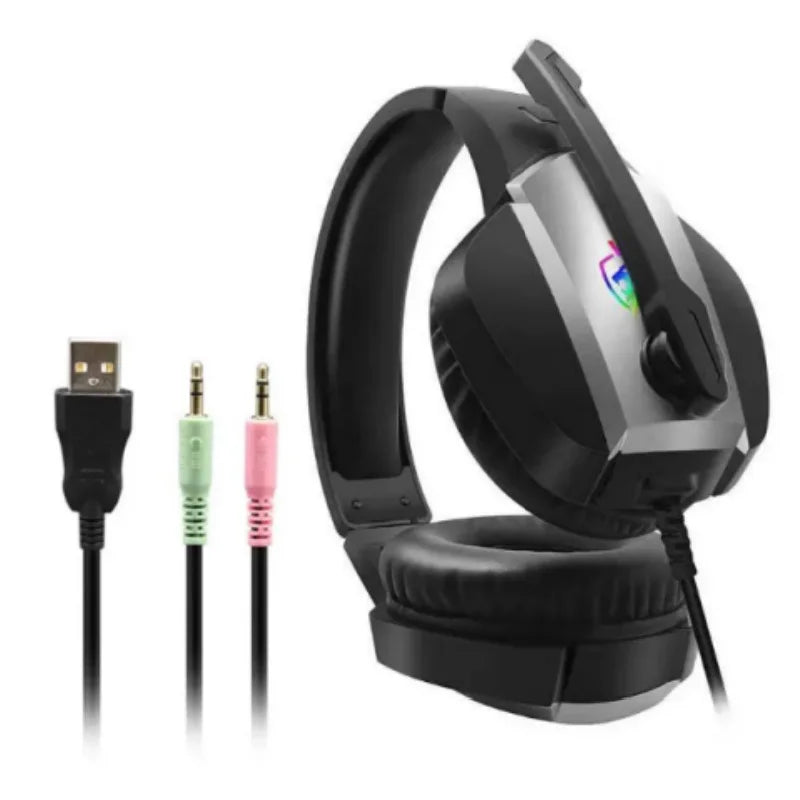 Casque de jeu A1 PUBG 7.1 canaux, prise jack 3,5 mm, casque supra-auriculaire pour ordinateur de bureau