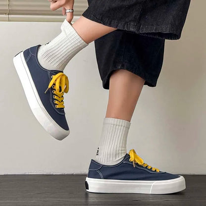Pánská sportovní volnočasová obuv – nejprodávanější pánská obuv na skateboard, módní tenisky, pánská obuv na každodenní chůzi, plátěné baleríny
