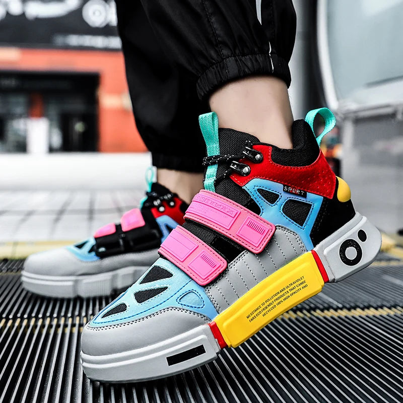 Men's Skate Shoes, Trendy Outdoor Sports Walking Shoes, Free Shipping, Male Sneakers, Comfortable Jogging and Running Shoes