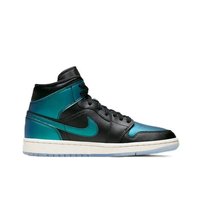 Nike Air Jordan 1 Mid Unisex Basketball Shoes Classic Design, Slip-resistant and Durable, Exceptional Performance BQ6472-009