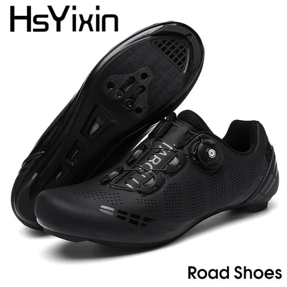 MTB cycling shoes breathable men and women off-road mountain bike cycling shoes self-locking speed mountain bike pedal shoes