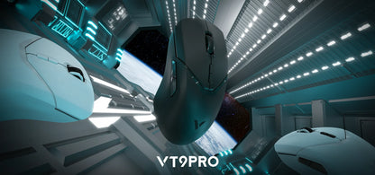 Rapoo VT9PRO PAW3398 Wireless Gaming Mouse 68g Wired Programmable Ergonomic Mice 26000DPI Type C Rechargeable Pc Gamer Accessory