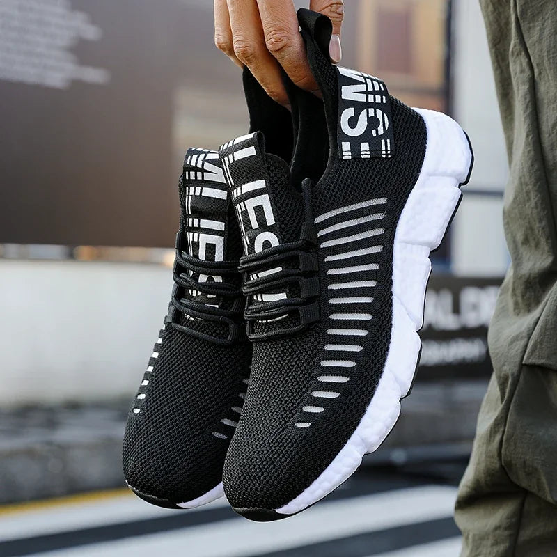 Hommes chaussures décontractées baskets respirant athlétique léger en plein air course chaussures de sport pour hommes marche Tennis Jogging chaussures