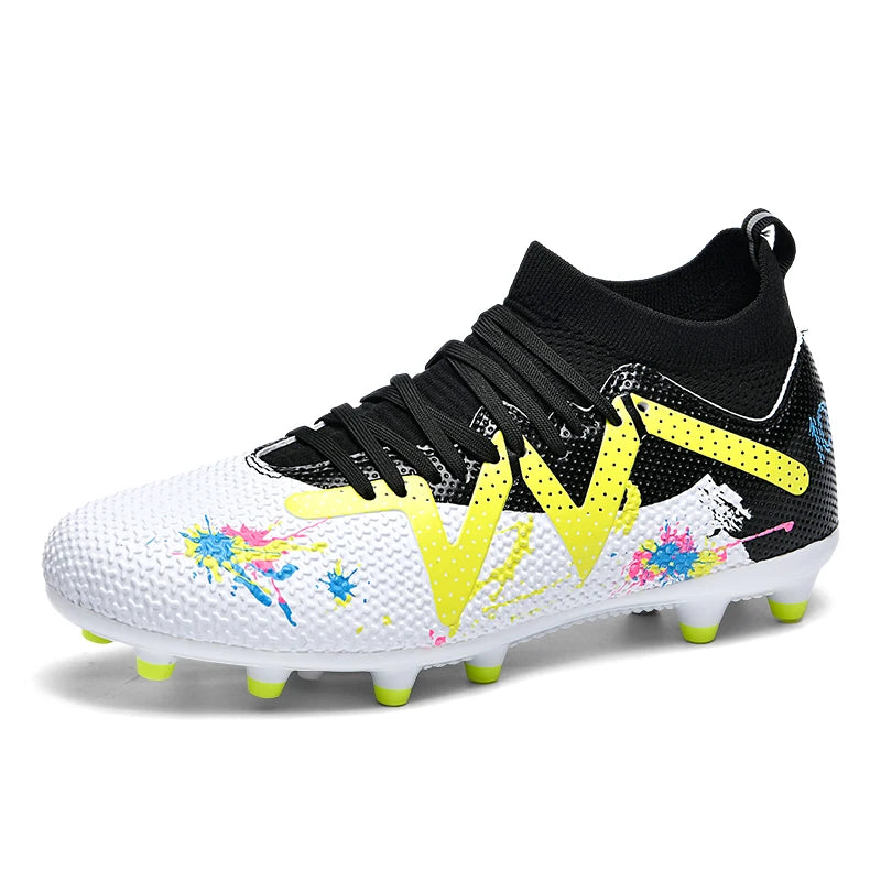 Chaussures de football pour hommes, crampons de terrain professionnels, résistants, décontractés, antidérapants, de haute qualité.