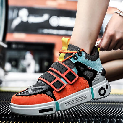 Men's Skate Shoes, Trendy Outdoor Sports Walking Shoes, Free Shipping, Male Sneakers, Comfortable Jogging and Running Shoes