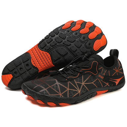 Barefoot Shoes,Quick-Drying Non-slip Outdoor Men's lightweight Wading Shoes,Suitable For Beaches,Hiking,Fitness,Sports Shoes36-4