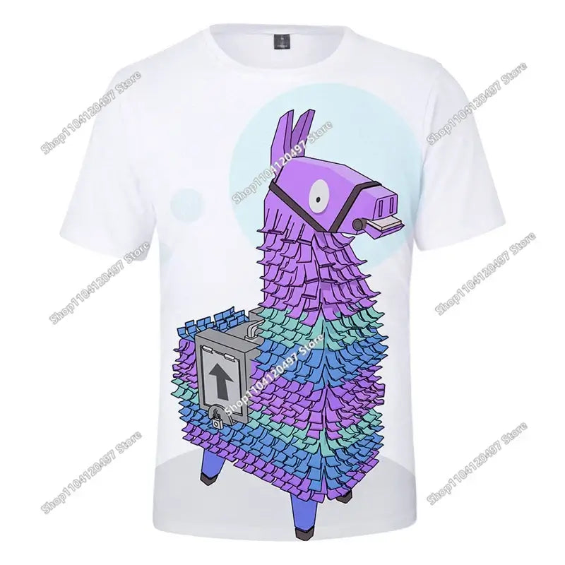 Halloween Peely 3D T-shirt Αγόρια Κορίτσια Χριστούγεννα Fortnite Tees Battle Royale Streetwear Παιδικά Victory Game Ανδρικά T-shirt Ρούχα