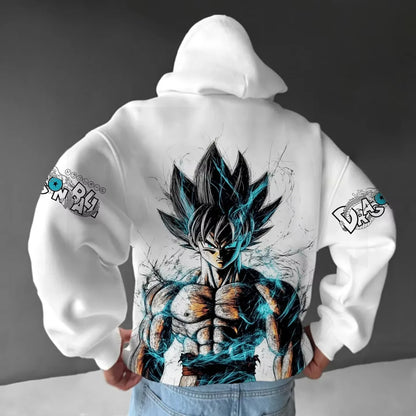 2026 New Anime Dragon Ball Printed Hoodie Sweatshirt Men's and Women's Hoodie Men's Tops Sports Hoodie Harajuku Y2K Hoodie