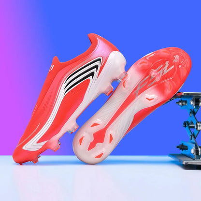 Nouvelles chaussures de football pour hommes TF/FG, chaussures de football professionnelles de haute qualité, chaussures de futsal unisexes pour femmes, vente chaude, crampons ultralégers, baskets.
