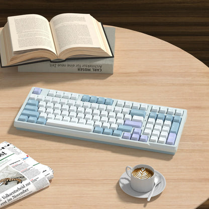 KBDiy GMK Illusion Set di tasti profilo Cherry Double Shot PBT ISO per tastiera meccanica gamer Kit Gaming stile rétro