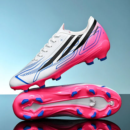 Chaussures de football professionnelles AG pour hommes, résistantes, décontractées, à crampons, antidérapantes, Fast Foo451·a