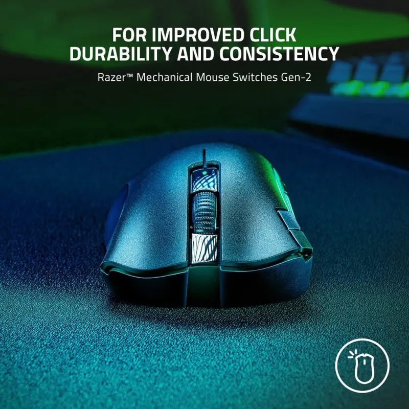 Original Razer DeathAdder V2 X Hyperspeed Double Wireless Bluetooth Gaming Mouse Programmable Button 5G Optical Sensor