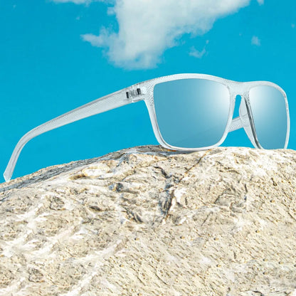 CRIXALIS Vintage Square Polarized Sunglasses for Men Women Retro Trendy Sun Glasses Male Driving Fishing Mirror Shades UV400