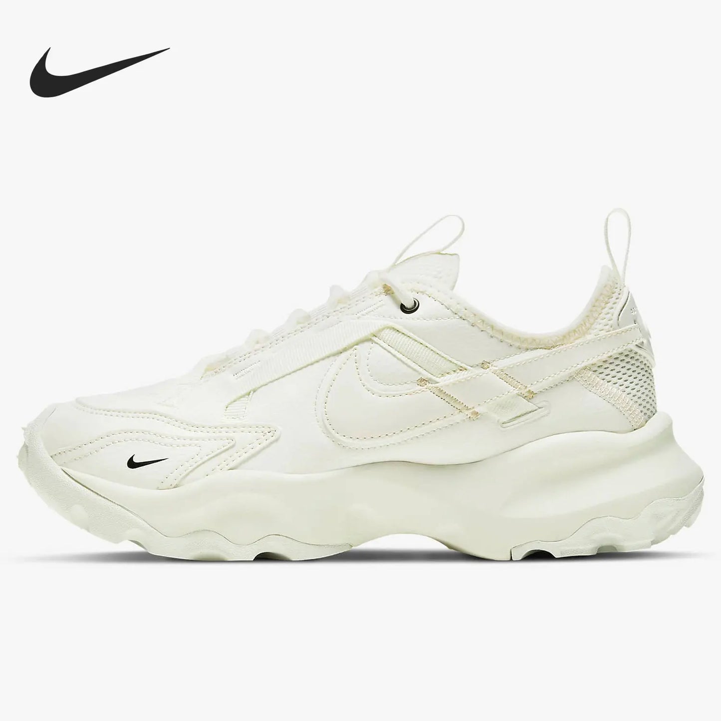 Nike Official Genuine TC Women's Height-Increasing Comfortable Breathable Running Shoes DD9682-100