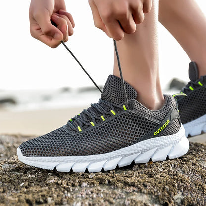 Men Women Quick-Dry Wading Shoes Water Shoes Breathable AquaIn Upstream Antiskid Outdoor Sports Wearproof Beach Sneakers 39-46