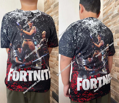 Halloween Peely 3D T-shirt Αγόρια Κορίτσια Χριστούγεννα Fortnite Tees Battle Royale Streetwear Παιδικά Victory Game Ανδρικά T-shirt Ρούχα