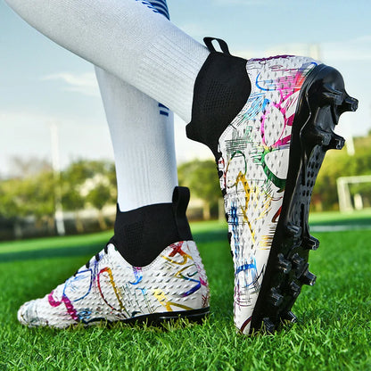 Chaussures de football de compétition à crampons, confortables, respirantes, pour l'entraînement et les matchs, une paire, tailles 31-46