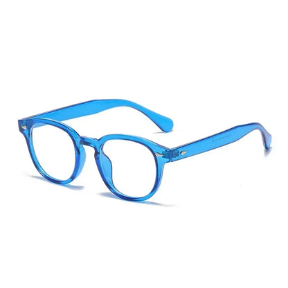 JNPCXI New Retro Round Sunglasses Women Yellow Fashion Rivets Decoration Shades UV400 Men Punk Sun Glasses