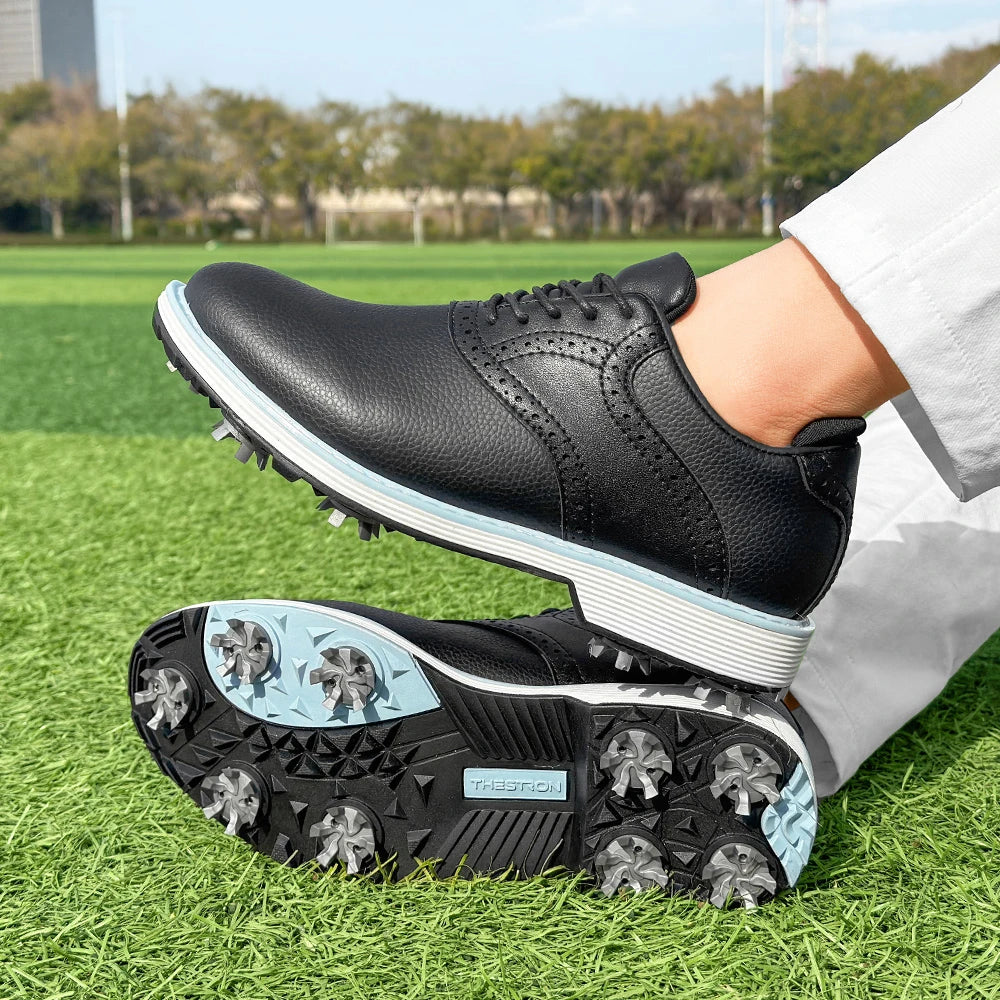 Ladies' Professional Golf Shoes, Fashionable Casual Walking Shoes, Outdoor Fitness Non Slip Comfortable Golf Sports Shoes