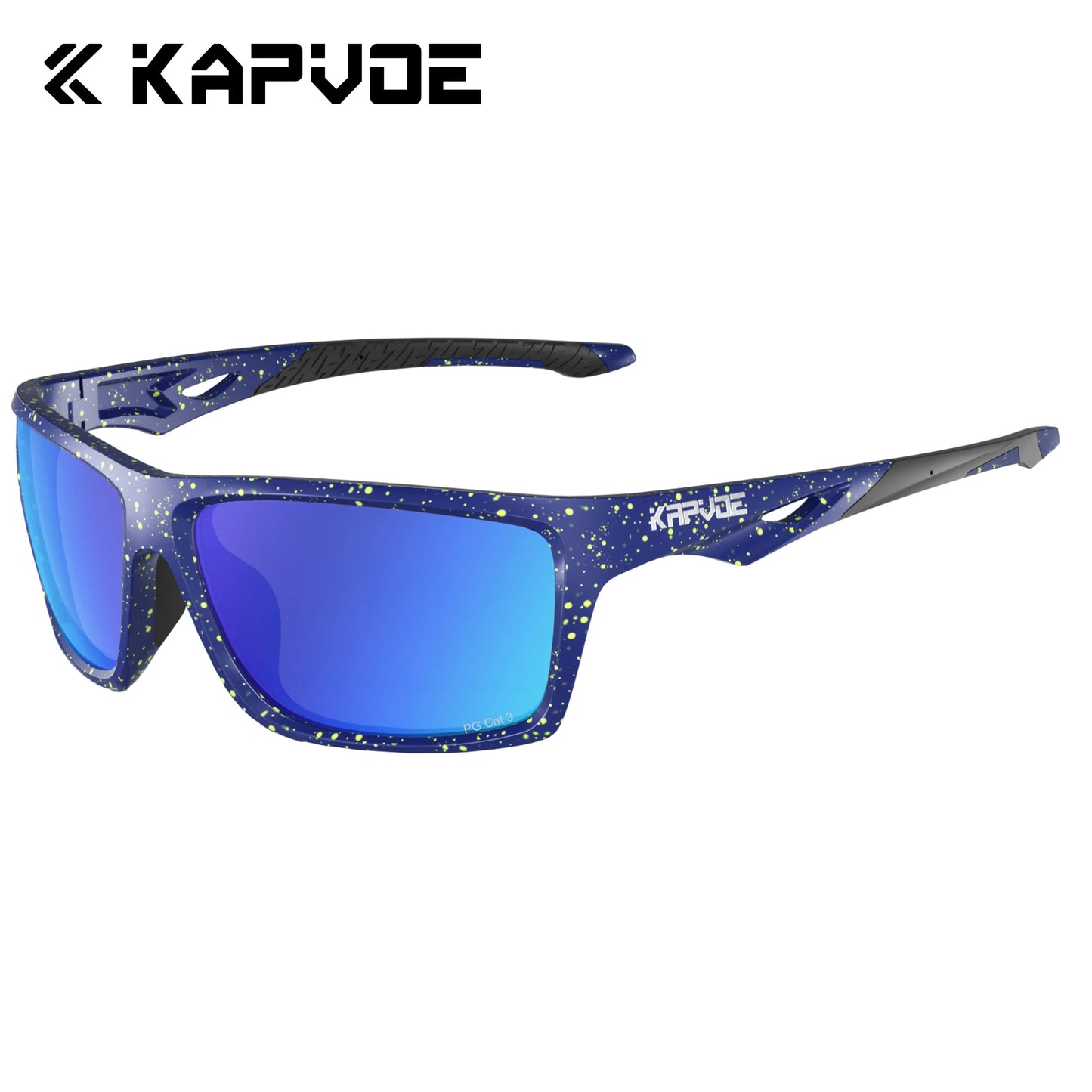 Kapvoe Fishing Sunglasses Polarized Sunglasses for Men Hiking Eyewear UV400 Lens Glasses Glasses HD Lens Outdoor Sunglasses 2026