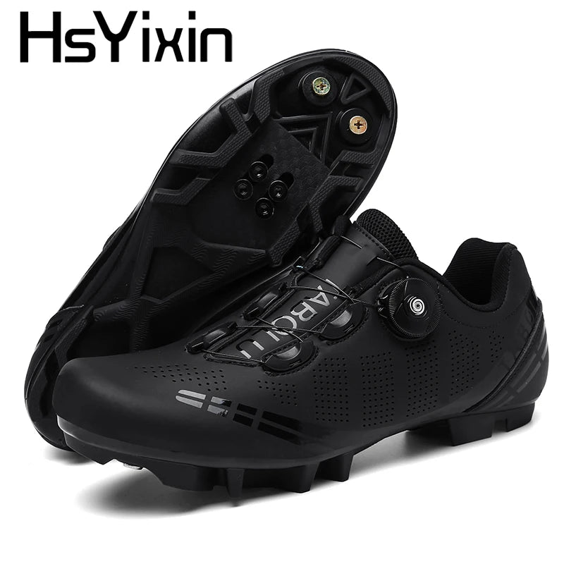 MTB cycling shoes breathable men and women off-road mountain bike cycling shoes self-locking speed mountain bike pedal shoes