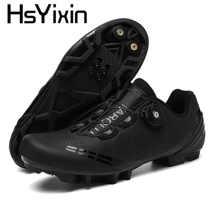 MTB cycling shoes breathable men and women off-road mountain bike cycling shoes self-locking speed mountain bike pedal shoes